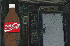 Coke & Ice Caricature